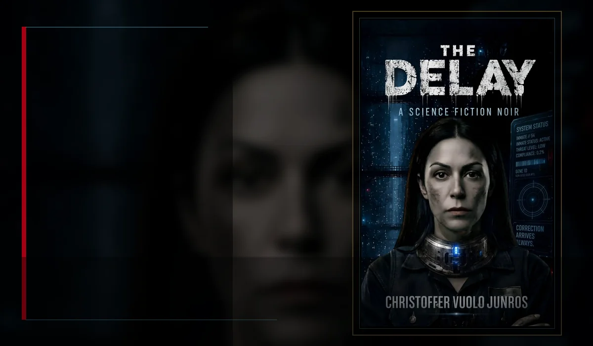 The Delay premise file with cover evidence and Nash in shadow.